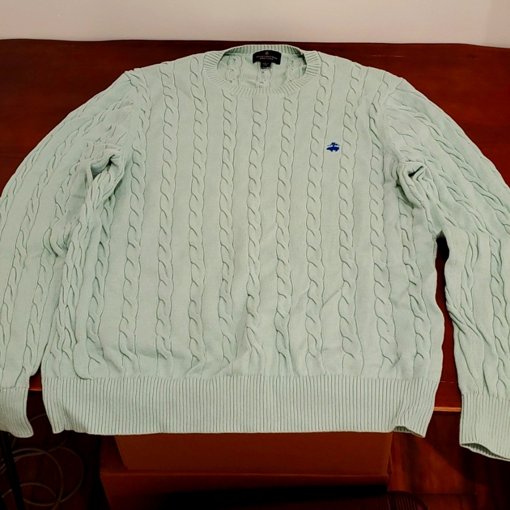 Brook Brothers supima cotton L sweater